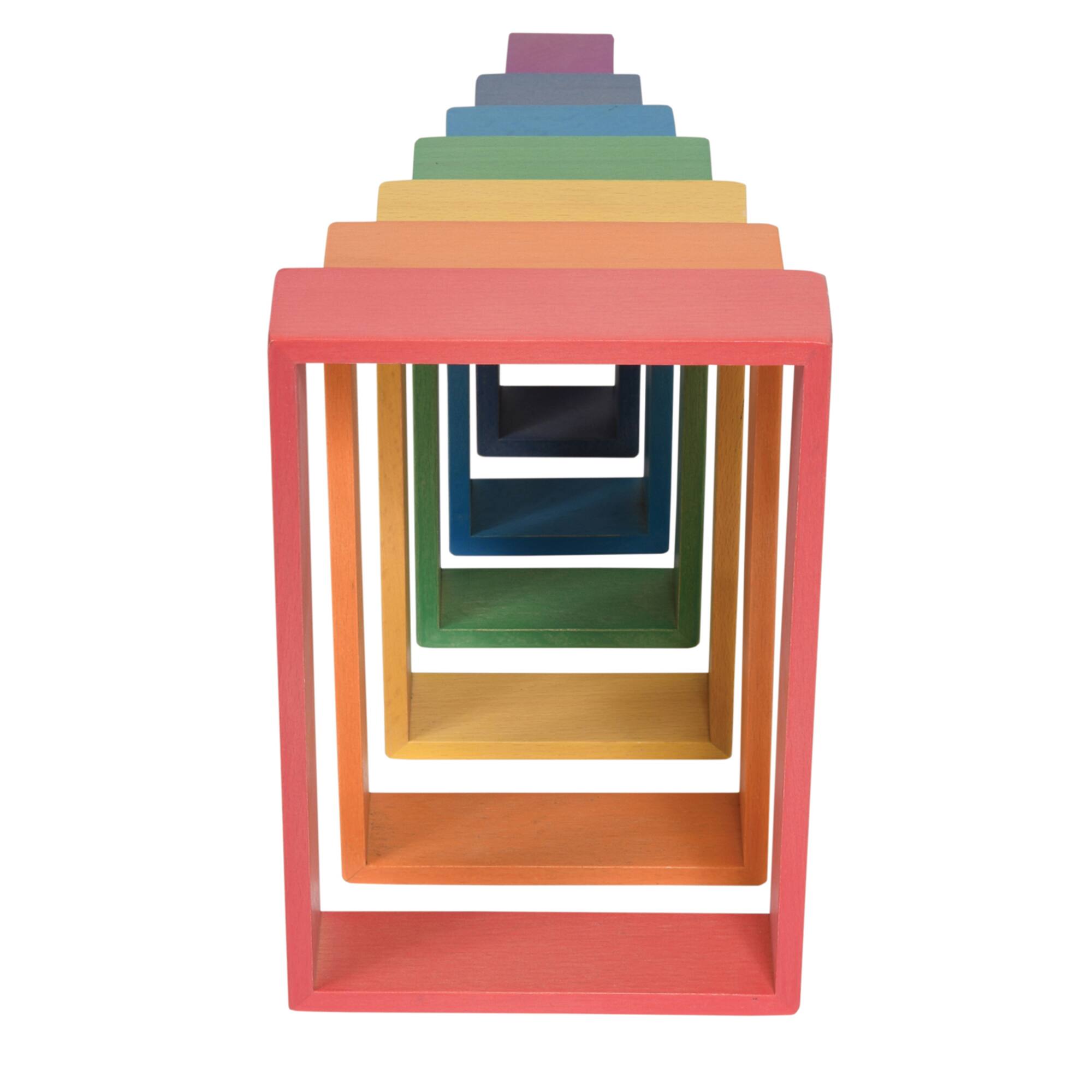 TickiT® Wooden Rainbow Architect Rectangles
